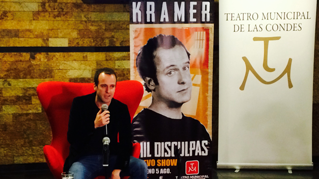 Stefan Kramer: Es probable que termine desnudo sobre el escenario