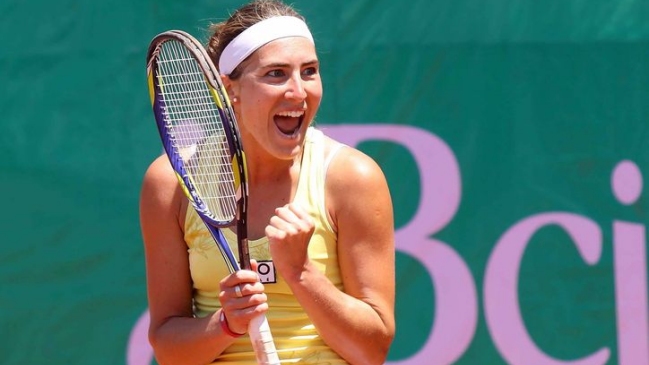Andrea Koch se enfrentará a Ivania Martinich en cuartos de final del ITF de Santa Cruz