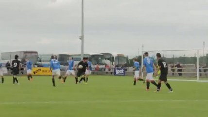   O'Higgins sub 15 venció a Glasgow Rangers y avanzó a semifinales en la Milk Cup 