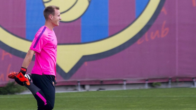 Ter Stegen: No me he planteado no estar bajo los tres palos