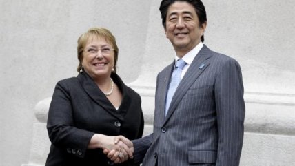   Presidenta Bachelet recibió al primer ministro de Japón 