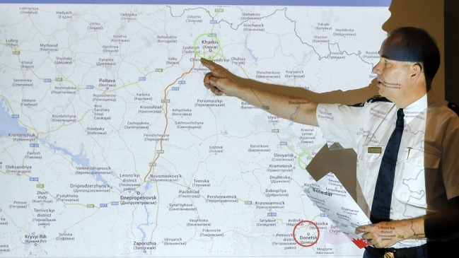 Encontraron nuevos restos humanos en zona de la tragedia del avión malasio