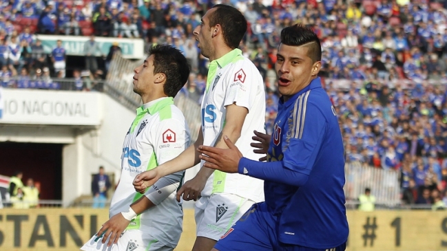 Resumen: U. de Chile, líder exclusivo jugada la tercera fecha del Apertura