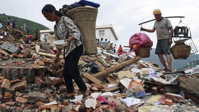 Aumentaron a 589 los fallecidos por el terremoto en China