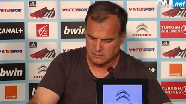 Bielsa habló por primera vez en Marsella y tuvo que explicar su apodo de 
