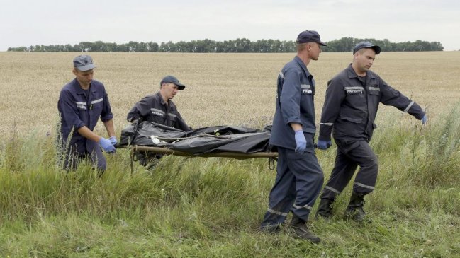 Ucrania: Van 65 identificados de la tragedia aérea del Malaysia Airlines