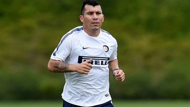 Gary Medel ya entrena con Inter de Milán