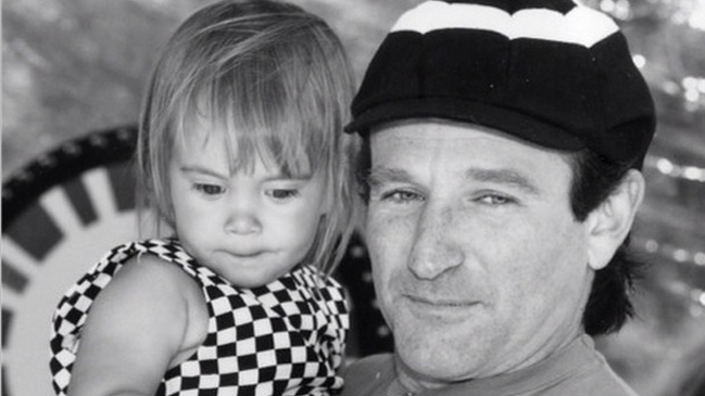 Hija de Robin Williams: Tendrás las estrellas como nadie las tiene