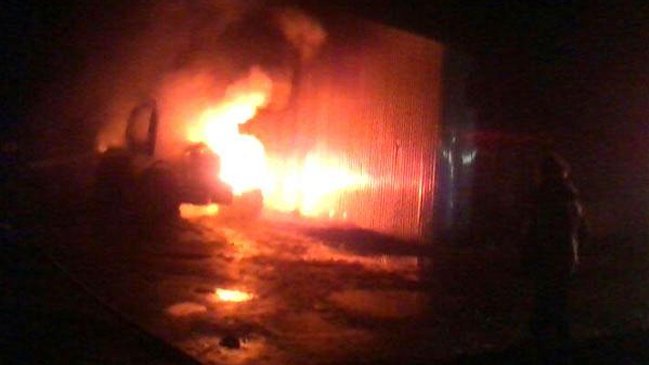 Ataque incendiario afectó a dependencias del Ministerio de Agricultura en La Araucanía