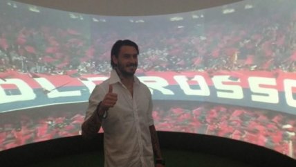 Así fue la bienvenida de Mauricio Pinilla a Genoa