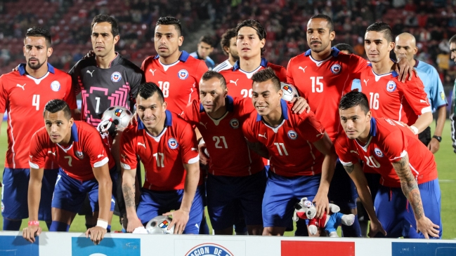 Chile mantuvo el 12° lugar en nueva actualización del ranking FIFA