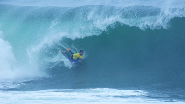 Sebastián Siede es el último crédito chileno en el Campeonato Mundial de Bodyboard
