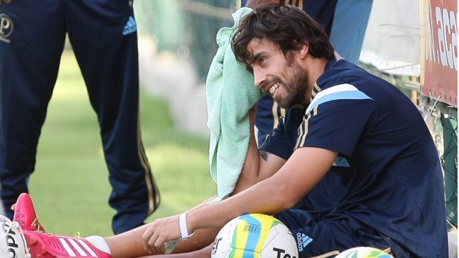 Jorge Valdivia se retiró lesionado del clásico entre Palmeiras y Sao Paulo