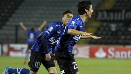 Leandro Delgado marcó un golazo para el 2-0 de Huachipato sobre San José