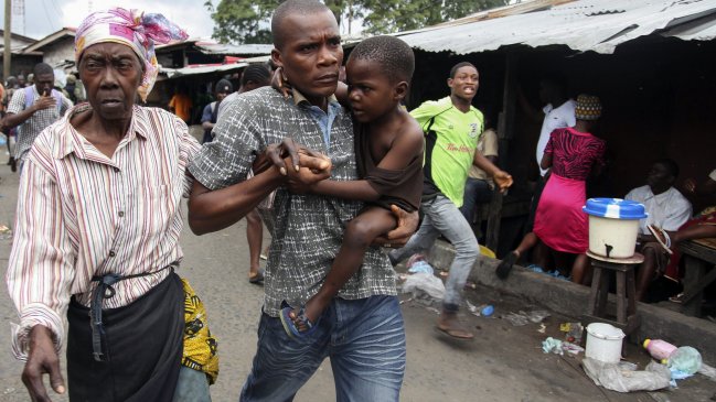 Muertos por el ébola ascienden a 1.350