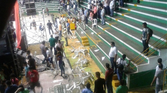 Proclamación de candidatos en Bolivia acabó en batalla campal