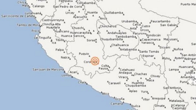 Fuerte sismo remeció el sur del Perú