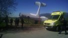 Avioneta capotó en cercanías de Club Aéreo de Melipilla