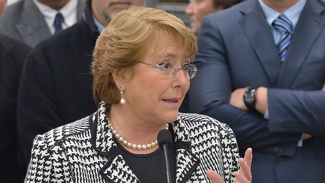 Bachelet destacó cifras de empleo 