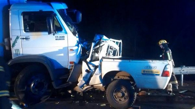 Fatal accidente en ruta que une Quilpué y Villa Alemana