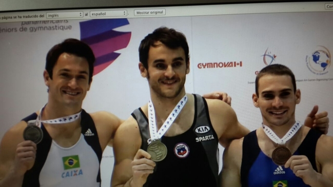 Tomás González obtuvo el oro en suelo del Panamericano de Mississauga