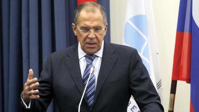 Canciller ruso: No habrá intervención militar en Ucrania