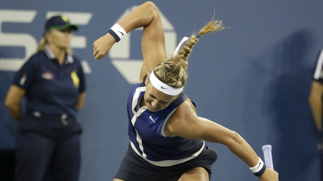 Victoria Azarenka luchó para meterse en los cuartos de final del US Open