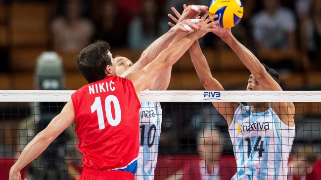 Serbia batió a Argentina en el Mundial de Polonia