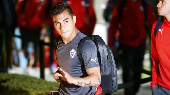 Eduardo Vargas arribó a Estados Unidos y se unió a la selección chilena