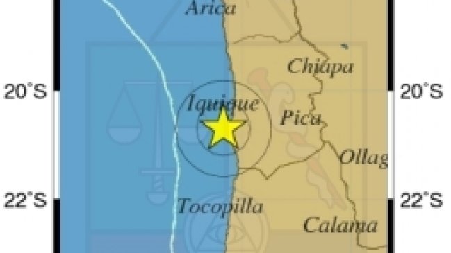 Sismo de magnitud 5,1 Richter afectó a la Región de Tarapacá