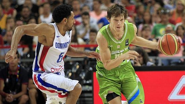 Eslovenia será rival de Estados Unidos tras vencer a República Dominicana