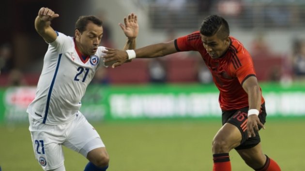La selección chilena enfrenta a México en San Francisco, California