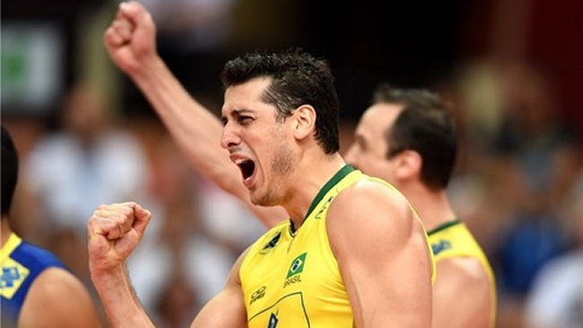 Brasil dio cuenta de Cuba y terminó invicto la fase de grupos en el Mundial de Voleibol