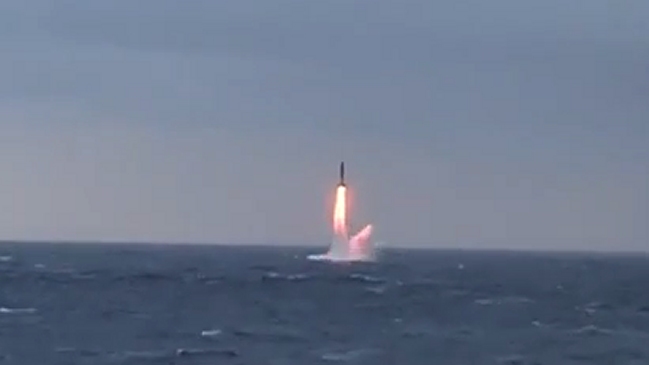 Rusia ensayó con éxito lanzamiento de misil intercontinental