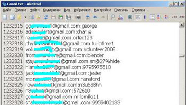 Hacker ruso filtró cerca de 5 millones direcciones y contraseñas de correos electrónicos