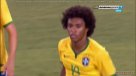 El gol de Willian que le dio el triunfo a Brasil sobre Ecuador