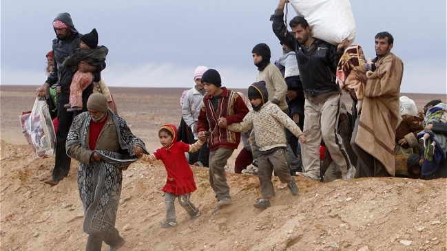 Líbano planea construir campos para los refugiados sirios