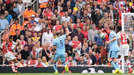 Alexis Sánchez fue clave en igualdad de Arsenal con Manchester City