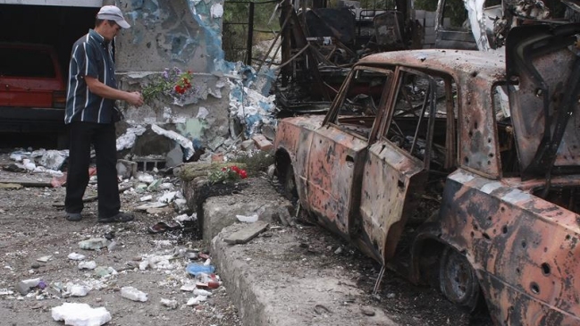 Se reanudaron combates junto al aeropuerto de Donetsk