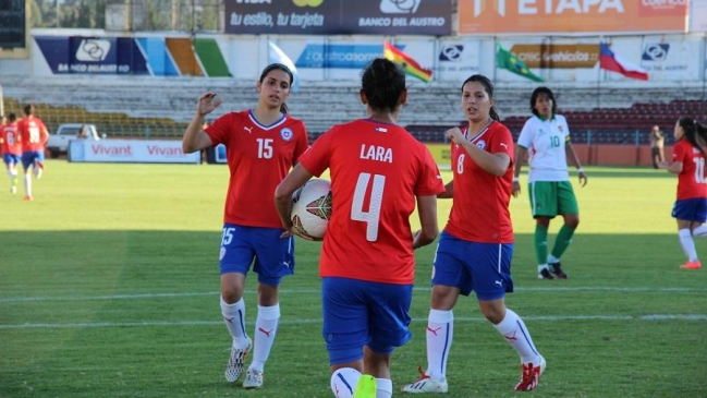 La selección chilena femenina va por la clasificación en la Copa América