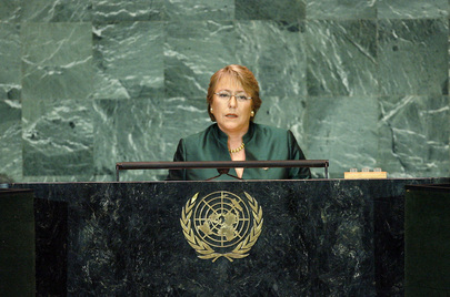 Presidenta Michelle Bachelet viaja a Asamblea de la ONU y Consejo de Seguridad
