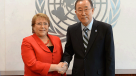 Presidenta Michelle Bachelet arribó a Nueva York para participar de Asamblea de Naciones Unidas