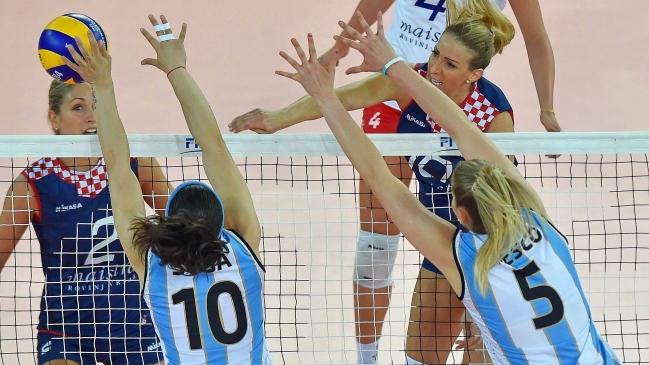 Argentina perdió en el estreno ante Croacia en el Mundial femenino