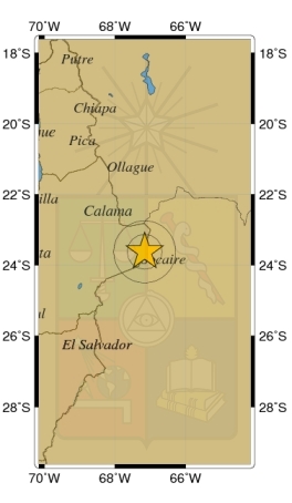 Sismo de magnitud 6,3 Richter afectó a cuatro regiones del norte