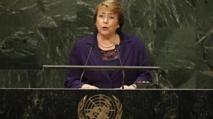  Bachelet en ONU: Crecen las crisis humanitarias  