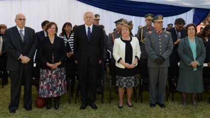 Michelle Bachelet encabezó homenaje a Carlos Prats en San Bernardo