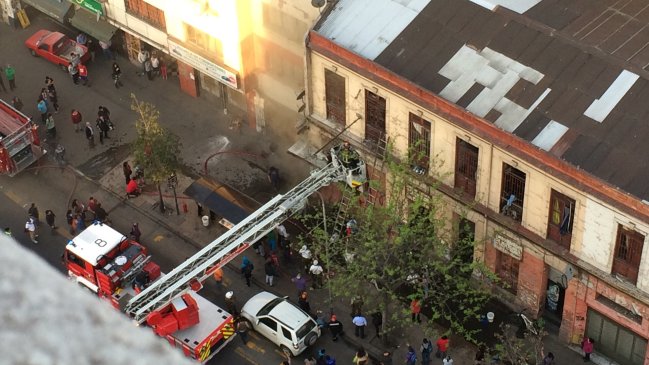 Una menor falleció tras incendio en Recoleta