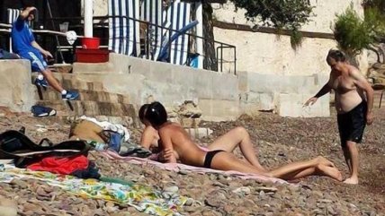   Marcelo Bielsa fue sorprendido en las playas de Marsella 