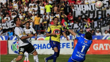 Esteban Paredes marcó el único tanto para Colo Colo ante U. de Concepción