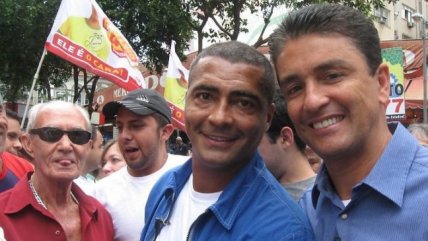 Romario se convirtió en senador brasileño